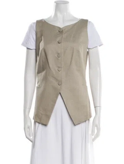 Pre-owned Attersee Vest In Neutral