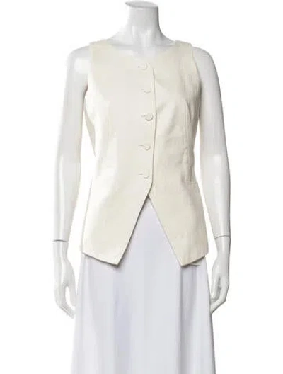 Pre-owned Attersee Vest In Neutrals