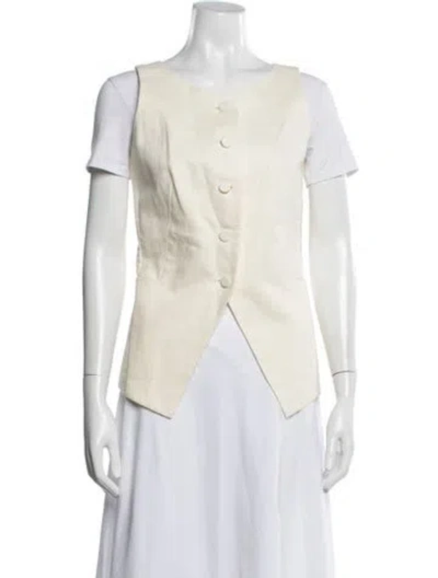 Pre-owned Attersee Vest In Neutrals