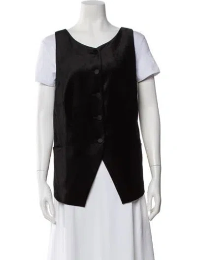 Pre-owned Attersee Vest W/ Tags In Black