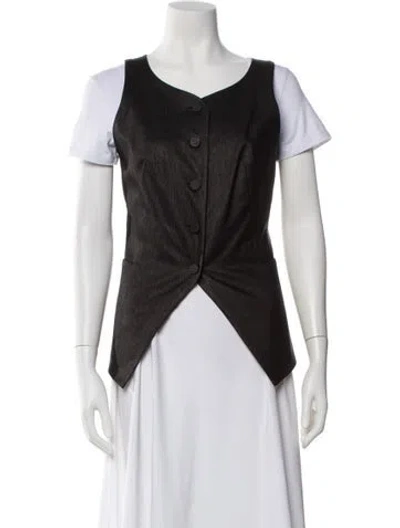 Pre-owned Attersee Vest W/ Tags In Brown