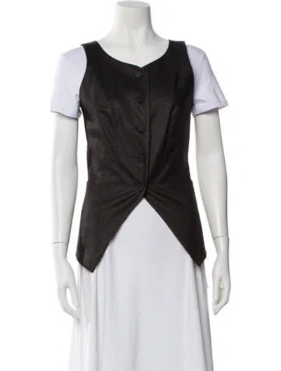 Pre-owned Attersee Vest W/ Tags In Brown
