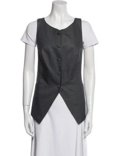 Pre-owned Attersee Vest W/ Tags In Gray