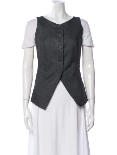 Pre-owned Attersee Vest W/ Tags In Gray