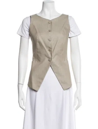 Pre-owned Attersee Vest W/ Tags In Neutral