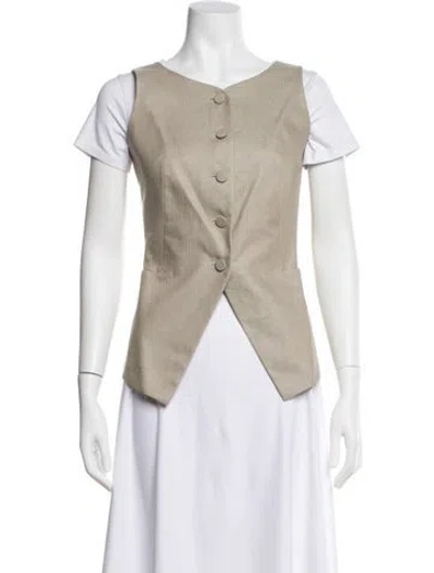 Pre-owned Attersee Vest W/ Tags In Neutral