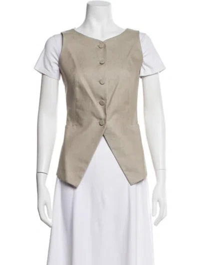 Pre-owned Attersee Vest W/ Tags In Neutral