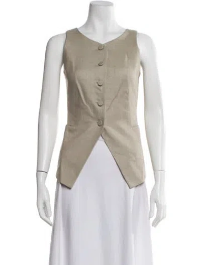 Pre-owned Attersee Vest W/ Tags In Neutral