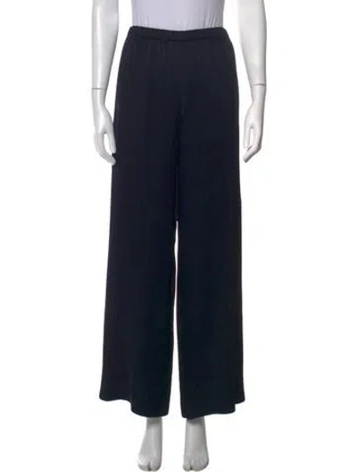 Pre-owned Attersee Wide Leg Pants In Black