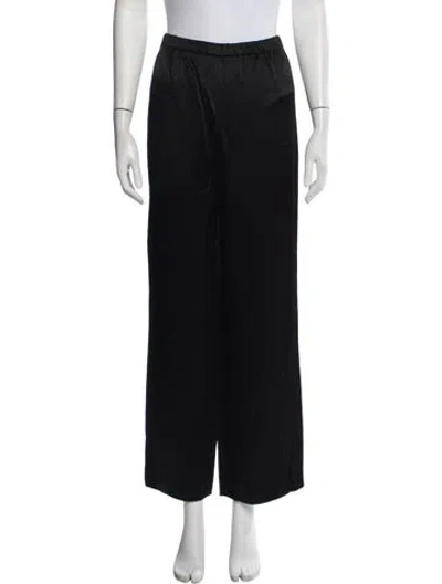 Pre-owned Attersee Wide Leg Pants In Black