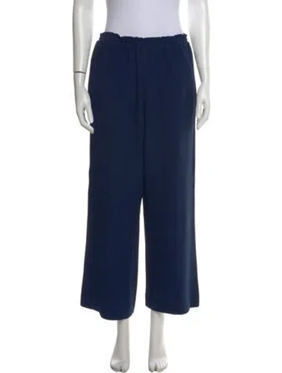 Pre-owned Attersee Wide Leg Pants In Blue