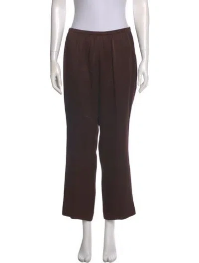Pre-owned Attersee Wide Leg Pants In Brown