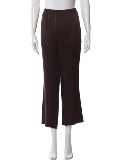 Pre-owned Attersee Wide Leg Pants In Brown