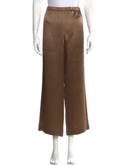 Pre-owned Attersee Wide Leg Pants In Brown