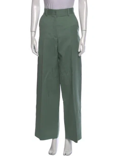 Pre-owned Attersee Wide Leg Pants In Green