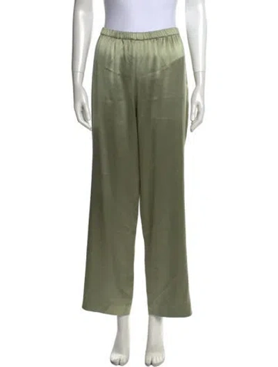 Pre-owned Attersee Wide Leg Pants In Green