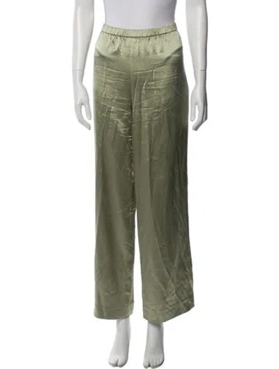 Pre-owned Attersee Wide Leg Pants In Green