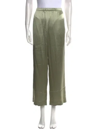 Pre-owned Attersee Wide Leg Pants In Green