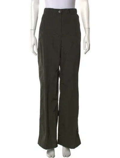 Pre-owned Attersee Wide Leg Pants In Green
