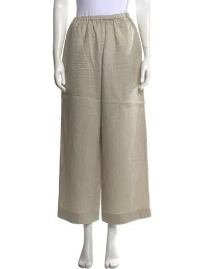 Pre-owned Attersee Wide Leg Pants In Neutrals