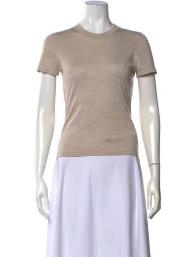 Pre-owned Attersee Wool Crew Neck Sweater In Neutrals