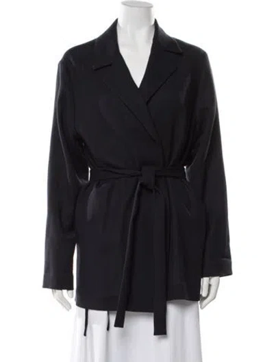 Pre-owned Attersee Wool Jacket In Blue