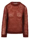 Attic And Barn Sweaters Brown In Red