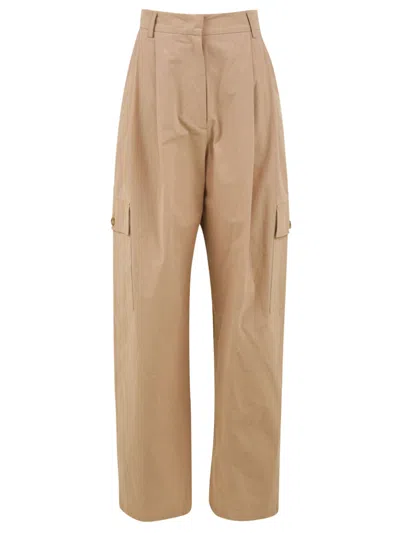 Attic And Barn Trousers Sand In White