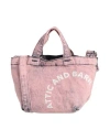 Attic And Barn Woman Handbag Pink Size - Cotton In Pink