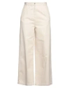 Attic And Barn Woman Jeans Off White Size 10 Cotton