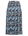 Attic And Barn Woman Midi Skirt Black Size 8 Viscose