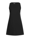 Attic And Barn Woman Mini Dress Black Size 10 Polyester, Viscose, Elastane