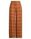 Attic And Barn Woman Pants Brown Size 10 Viscose In Orange
