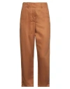 Attic And Barn Woman Pants Camel Size 12 Lyocell In Beige