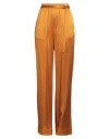 Attic And Barn Woman Pants Mandarin Size 12 Viscose In Mandarin