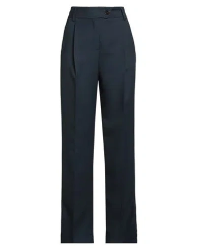 Attic And Barn Woman Pants Midnight Blue Size 6 Polyester