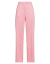 Attic And Barn Woman Pants Pink Size 6 Viscose, Polyester, Elastane In Pink