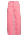 Attic And Barn Woman Pants Pink Size 8 Cotton