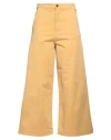 Attic And Barn Woman Pants Sand Size 2 Cotton, Elastane In Beige