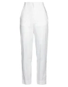 Attic And Barn Woman Pants White Size 6 Cotton In White