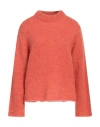 ATTIC AND BARN ATTIC AND BARN WOMAN SWEATER CORAL SIZE L MOHAIR WOOL, ALPACA WOOL, POLYAMIDE