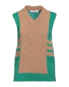 Attic And Barn Woman Sweater Green Size L Wool, Polyamide In Green