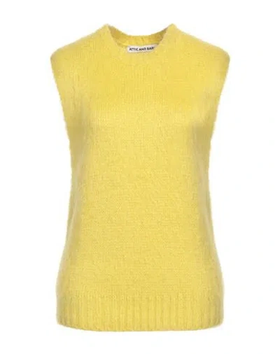 Attic And Barn Woman Sweater Lime Green Size S Acrylic, Polyamide, Mohair Wool