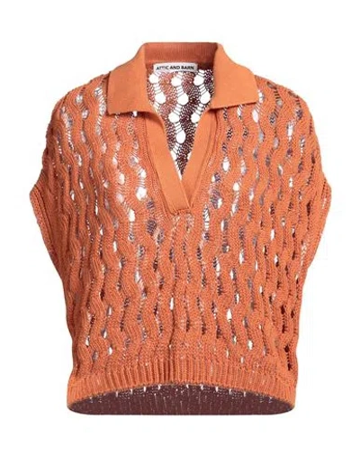 Attic And Barn Woman Sweater Mandarin Size M Cotton