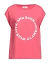 Attic And Barn Woman T-shirt Coral Size Xs Cotton In Red