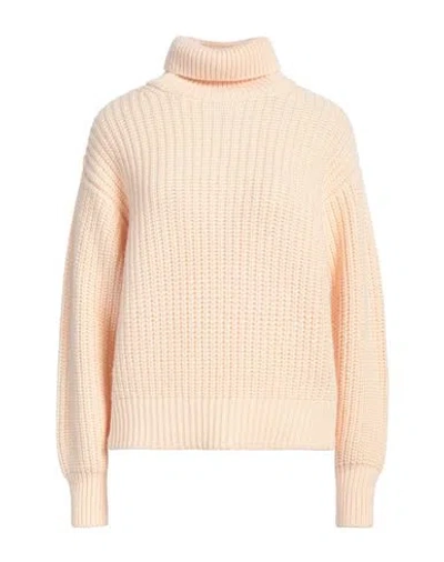 Attic And Barn Woman Turtleneck Cream Size S Acrylic, Wool, Alpaca Wool In White
