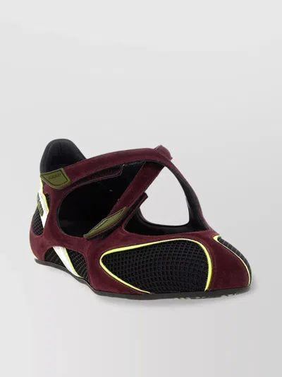 ATTICO '01 FLOOR' BALLERINA FLATS