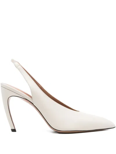 Attico 100mm Viper Slingback Pumps