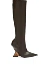 Attico Cheope Stretch Boot 105mm In Brown