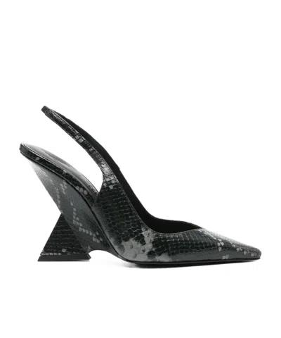 Attico 105mm Cheope Pumps In Black